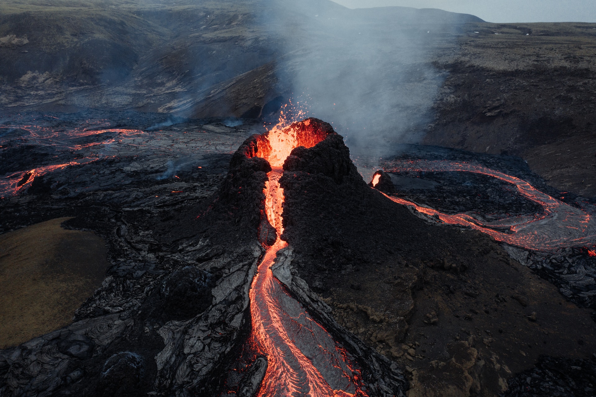 Islandia wulkan