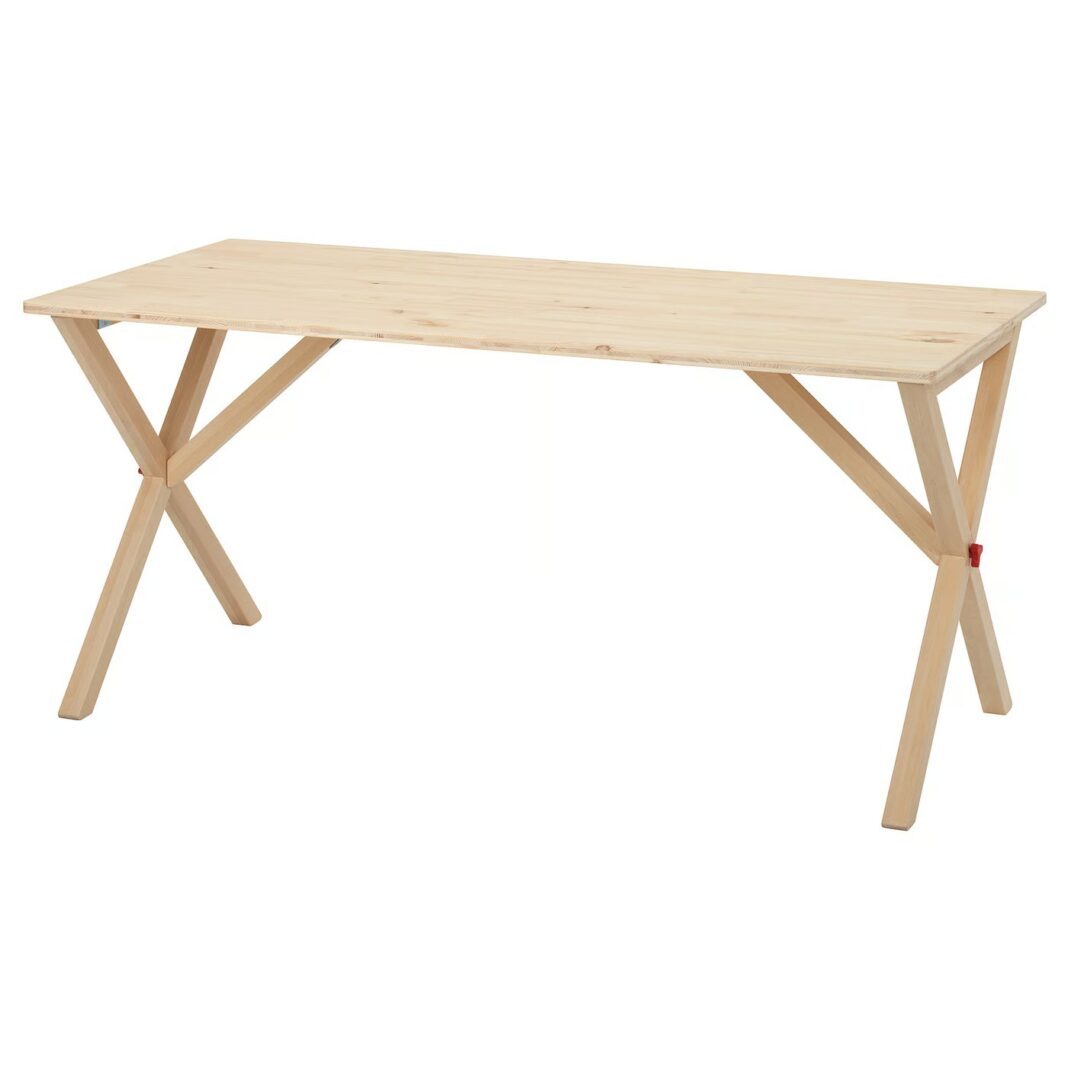 IKEA PS 2026 Stół - składany/sosna pokryty bezbarwnym lakierem 156x75 cm