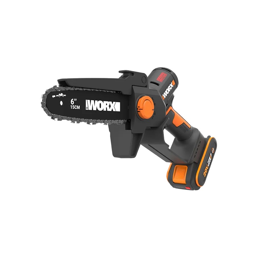 20V Brushless 15cm Pruning Saw, 7.8 m/s Cutting Speed, x1 2.0Ah Battery and Charger PowerShare Compatible - Worx